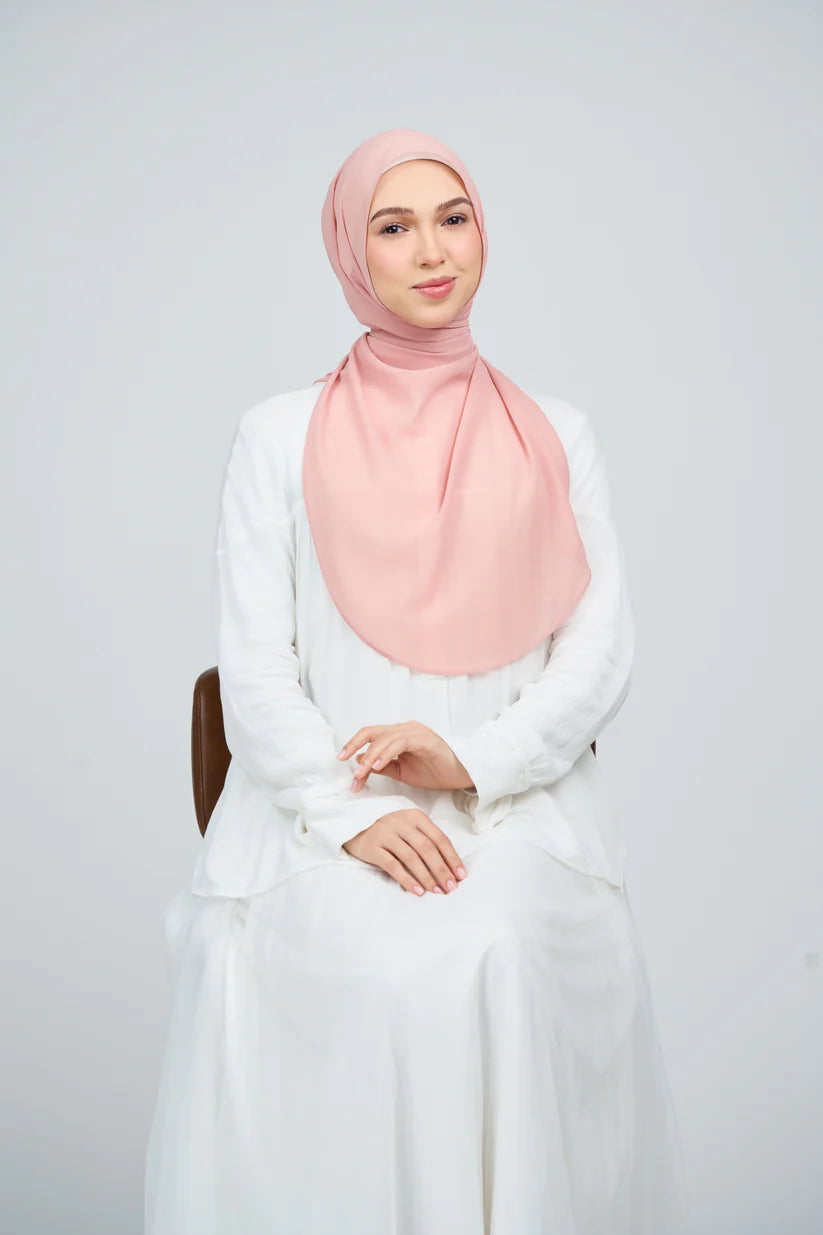 [★New] HoodX Curve [Pearl Chiffon] in Oyster Pink