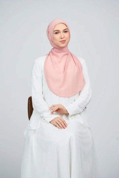 [★New] HoodX Curve [Pearl Chiffon] in Oyster Pink