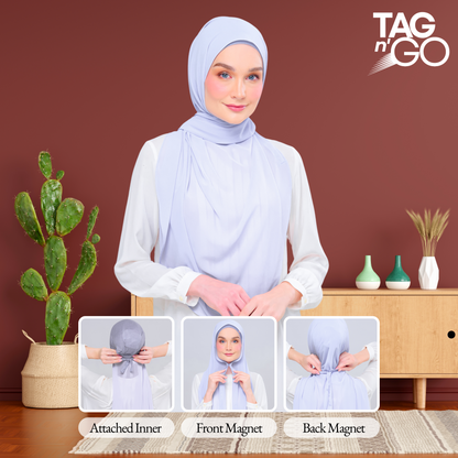 Instant Faith Tag n' Go in Periwinkle