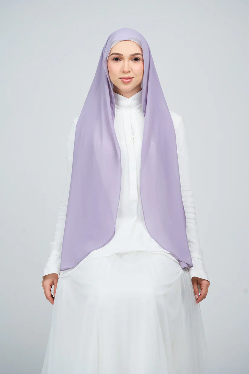 [★New] HoodX Curve [Pearl Chiffon] in Petal