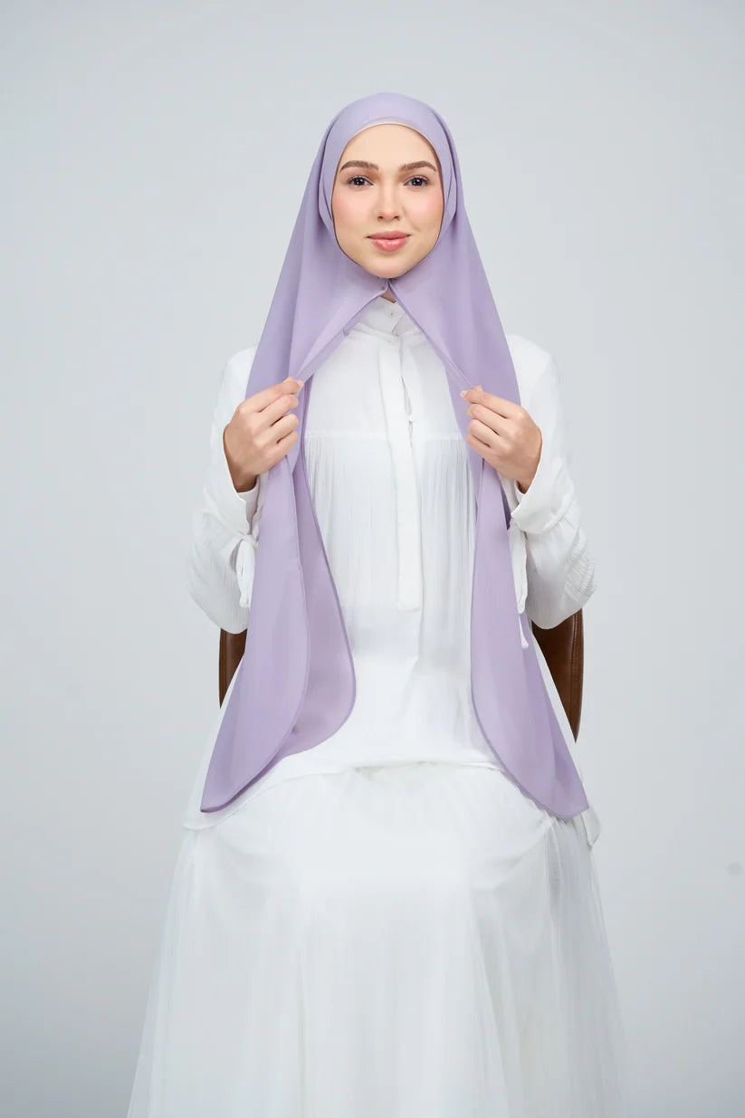 [★New] HoodX Curve [Pearl Chiffon] in Petal