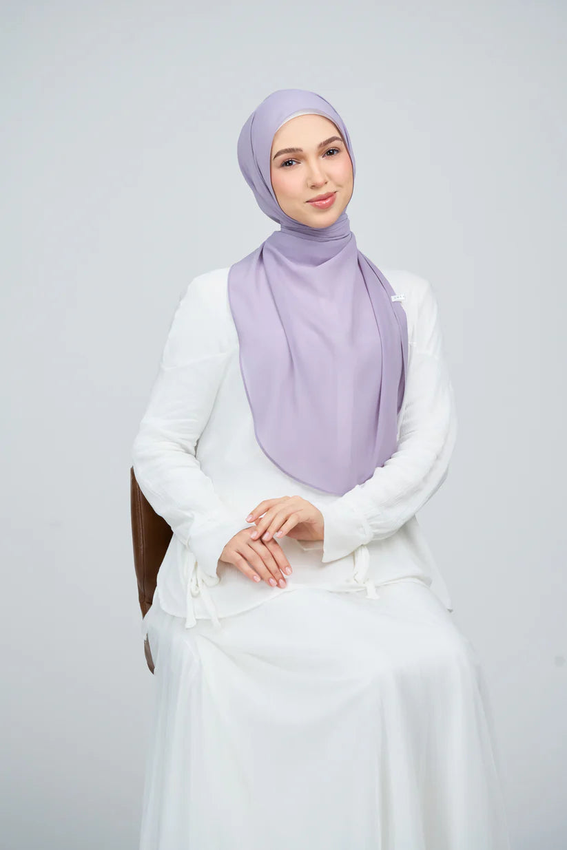 [★New] HoodX Curve [Pearl Chiffon] in Petal