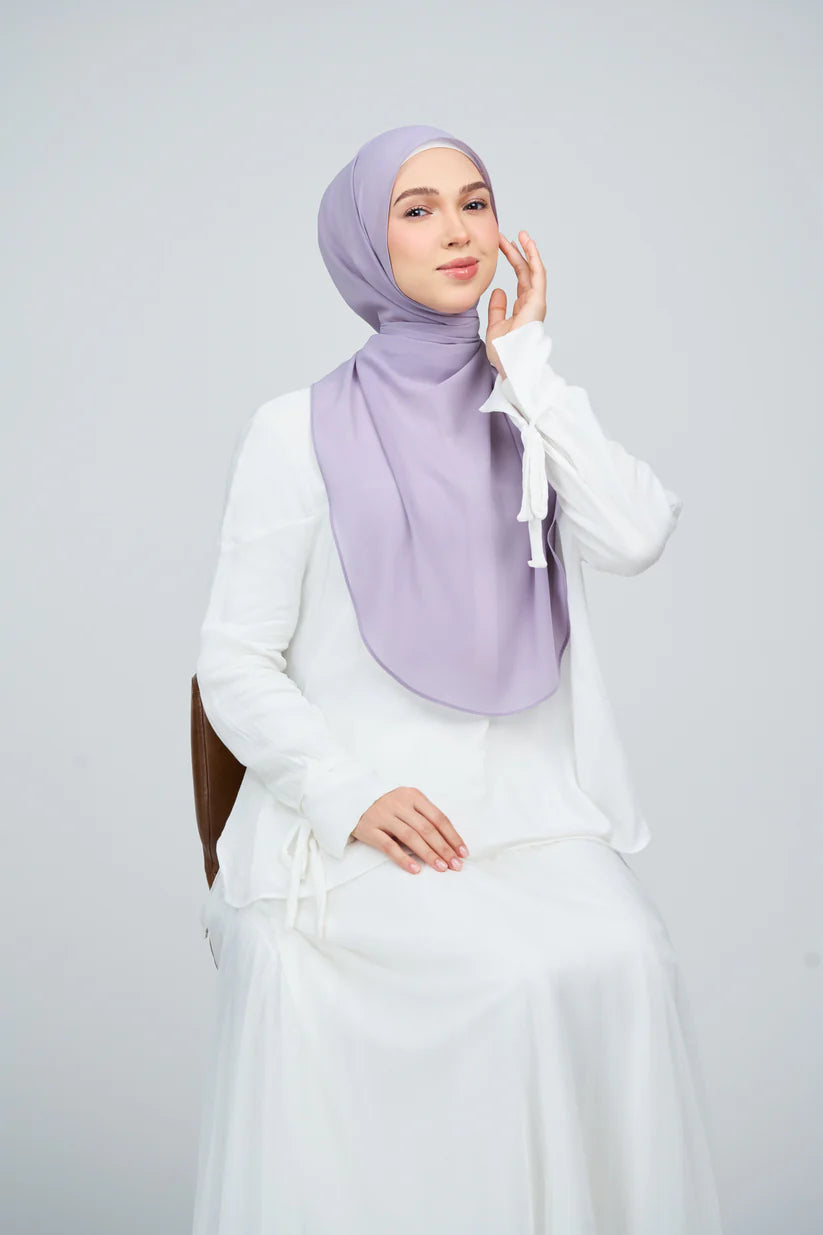 [★New] HoodX Curve [Pearl Chiffon] in Petal