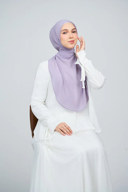 [★New] HoodX Curve [Pearl Chiffon] in Petal