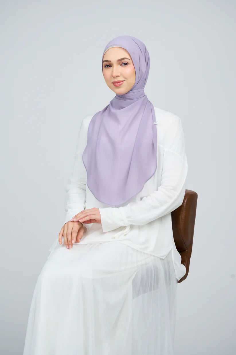 [★New] HoodX Curve [Pearl Chiffon] in Petal