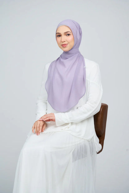 [★New] HoodX Curve [Pearl Chiffon] in Petal