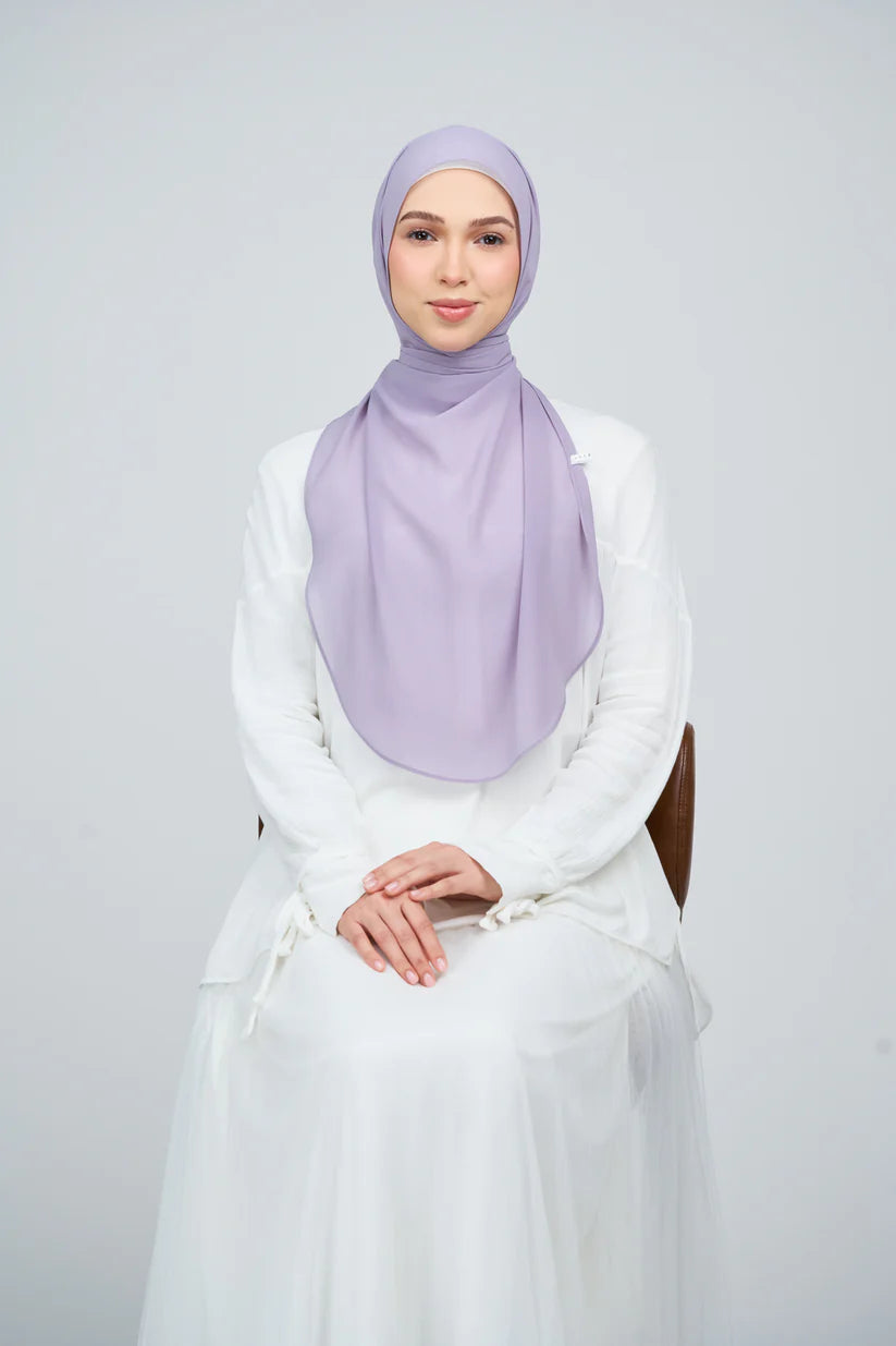 [★New] HoodX Curve [Pearl Chiffon] in Petal