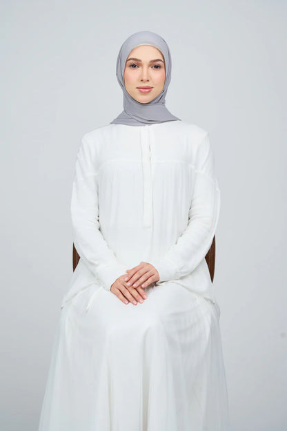 [★New] HoodX Curve [Pearl Chiffon] in Pewter