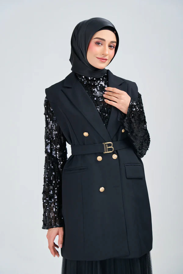 [★New] HoodX⁺Plus Luxe in Raven Black