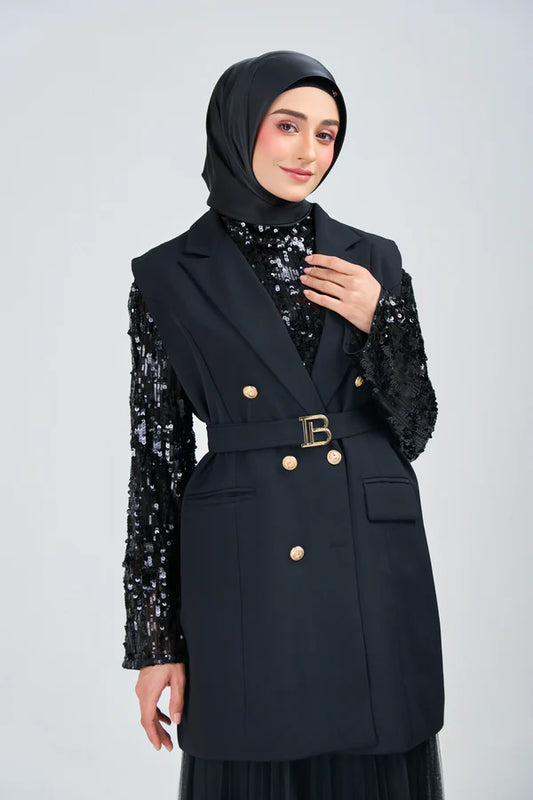 [★New] HoodX⁺Plus Luxe in Raven Black