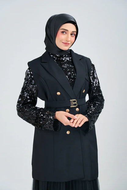 [★New] HoodX⁺Plus Luxe in Raven Black