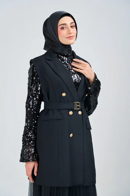 [★New] HoodX⁺Plus Luxe in Raven Black