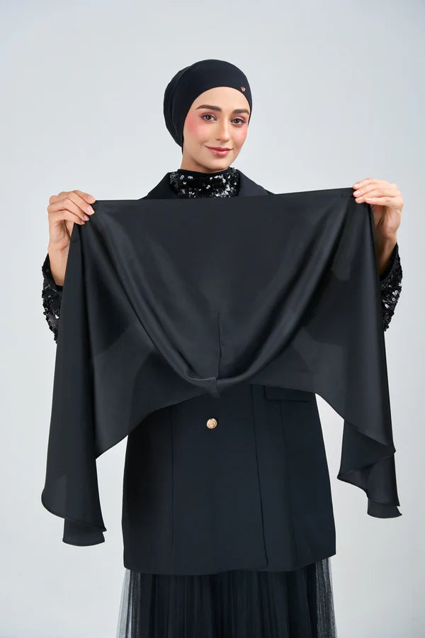 [★New] HoodX⁺Plus Luxe in Raven Black