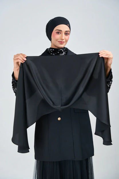 [★New] HoodX⁺Plus Luxe in Raven Black