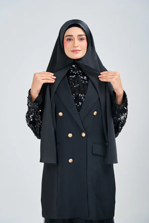 [★New] HoodX⁺Plus Luxe in Raven Black