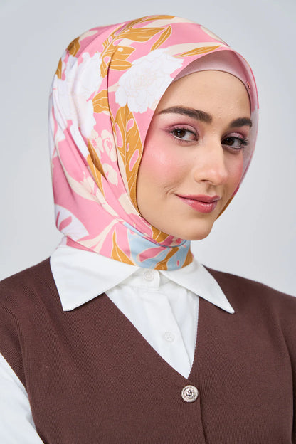 [★New] HoodX Luxe Printed Set in Rosaline