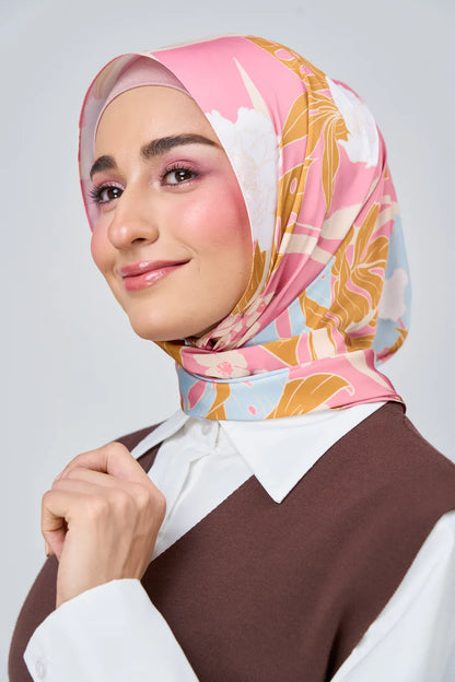 [★New] HoodX Luxe Printed Set in Rosaline