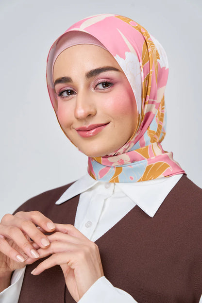 [★New] HoodX Luxe Printed Set in Rosaline