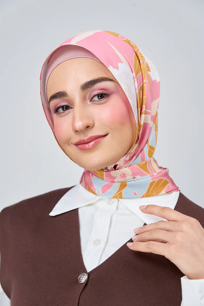 [★New] HoodX Luxe Printed Set in Rosaline