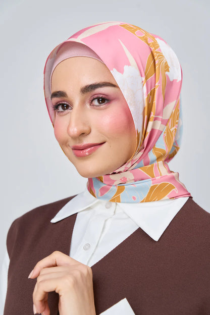 [★New] HoodX Luxe Printed Set in Rosaline