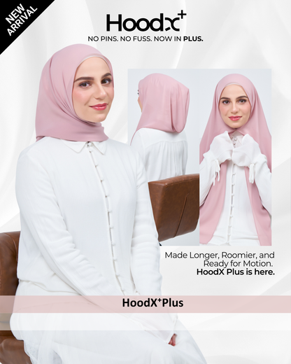 [★New] HoodX⁺Plus in Rose