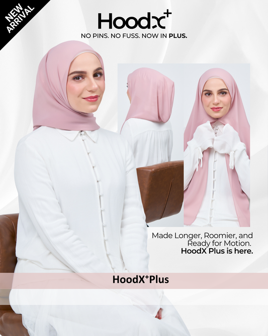 [★New] HoodX⁺Plus in Rose