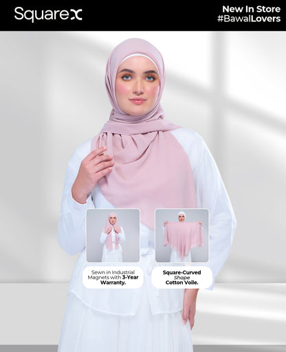 [★ New] SquareX in Nude Pink