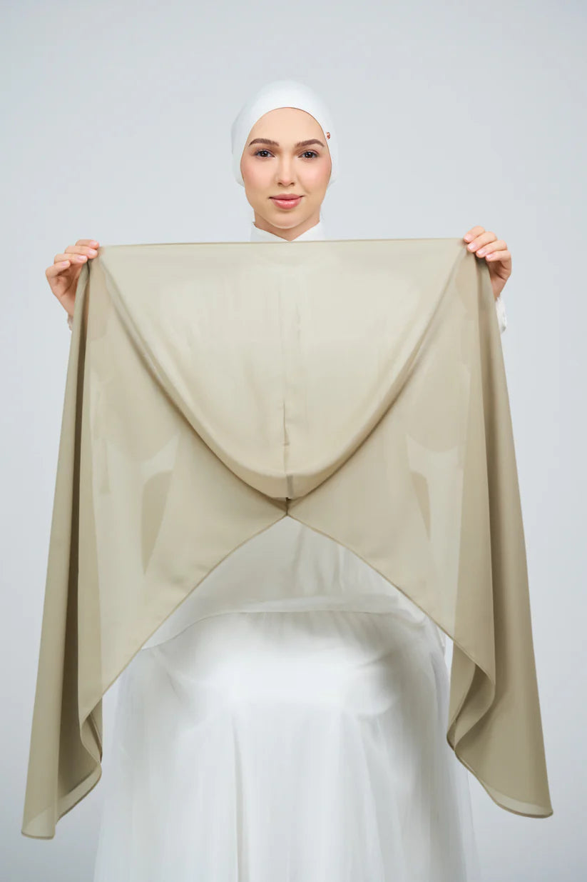 [★New] HoodX Curve [Pearl Chiffon] in Sage