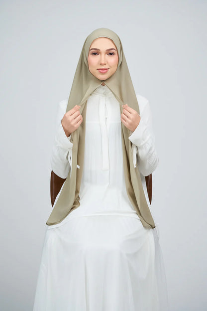 [★New] HoodX Curve [Pearl Chiffon] in Sage