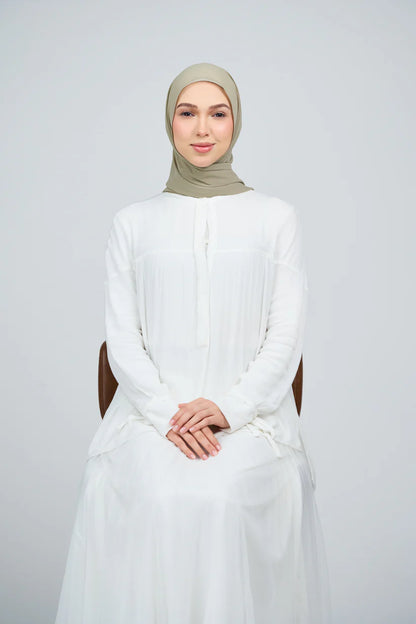 [★New] HoodX Curve [Pearl Chiffon] in Sage