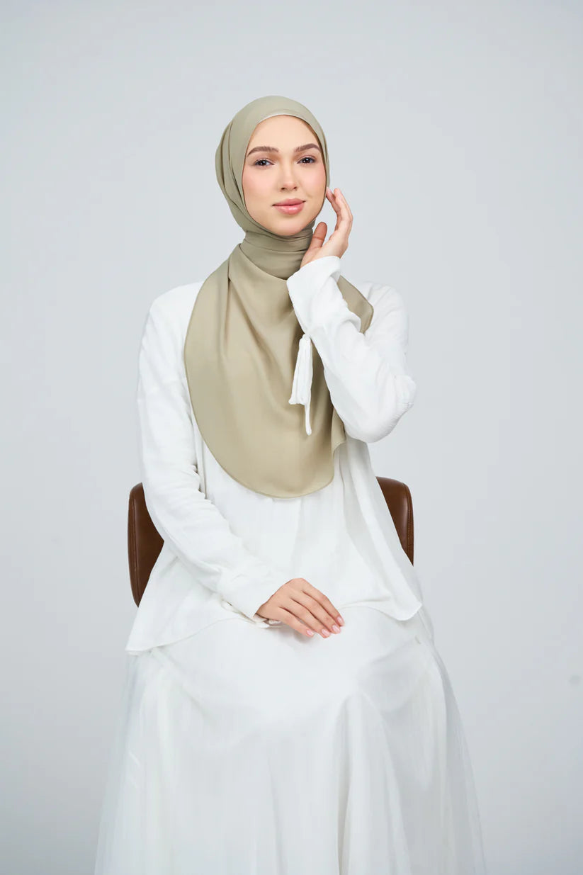[★New] HoodX Curve [Pearl Chiffon] in Sage