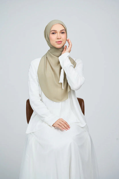 [★New] HoodX Curve [Pearl Chiffon] in Sage
