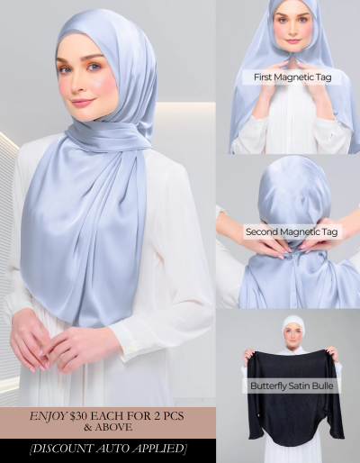 Instant Tag n' Go Butterfly | Satin Bulle in Dreamy Sky