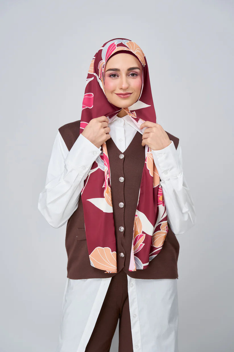 [★New] HoodX Luxe Printed Set in Serenia