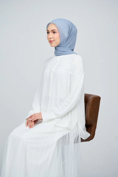 [★New] HoodX Curve [Pearl Chiffon] in Slate Blue