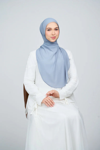 [★New] HoodX Curve [Pearl Chiffon] in Slate Blue