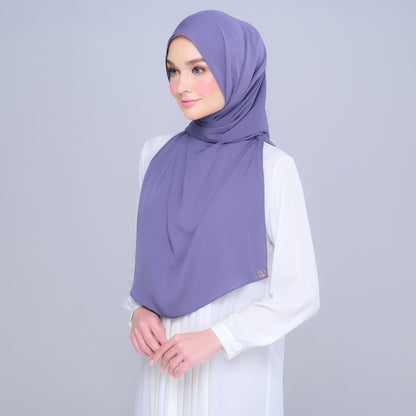 Instant Tag n' Go Shawl | Chiffon Silk in Indigo