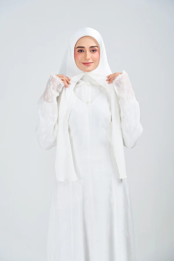 [★New] HoodX⁺Plus Luxe in Timeless White