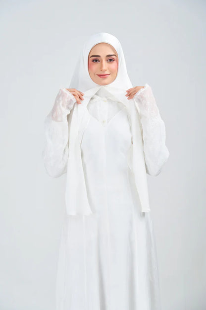 [★New] HoodX⁺Plus Luxe in Timeless White