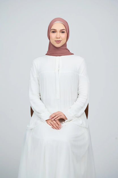 [★New] HoodX Curve [Pearl Chiffon] in Turkish Rose