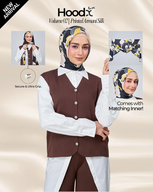 [★New] HoodX Luxe Printed Set in Twilight