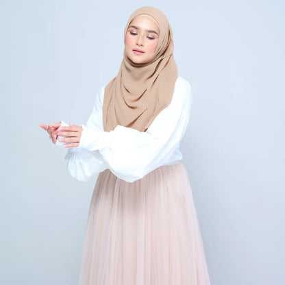 Newbie Ironless Set in Warm Nude