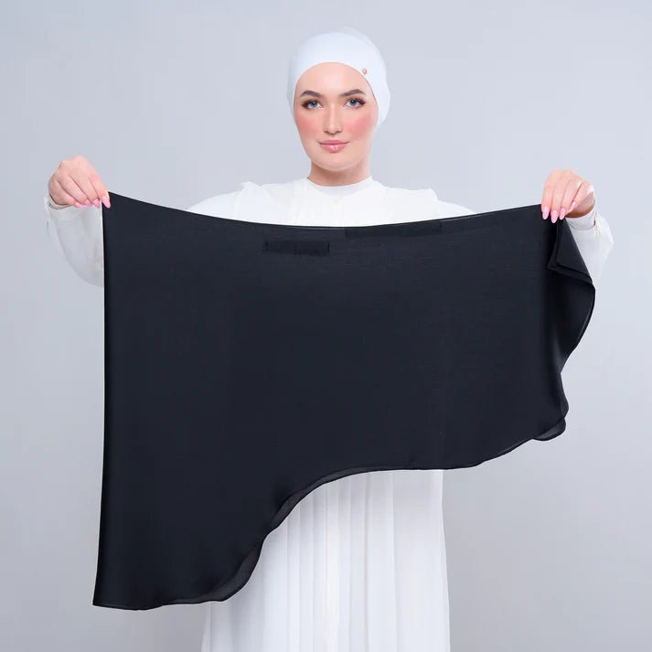Instant Tag n' Go Butterfly | Textured Satin in Black