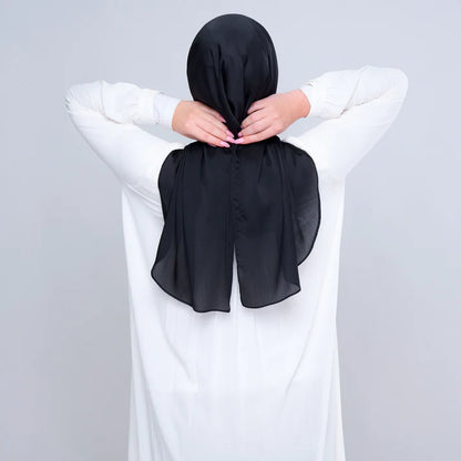 Instant Tag n' Go Butterfly | Textured Satin in Black