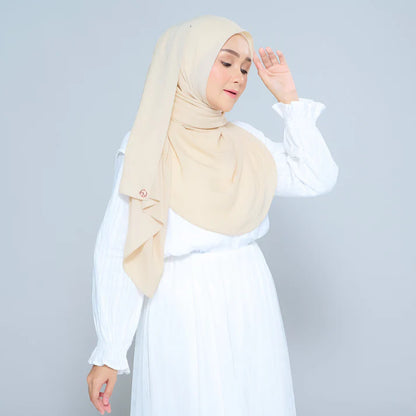 Semi Instant Sarongje | Chiffon Silk in Blonde