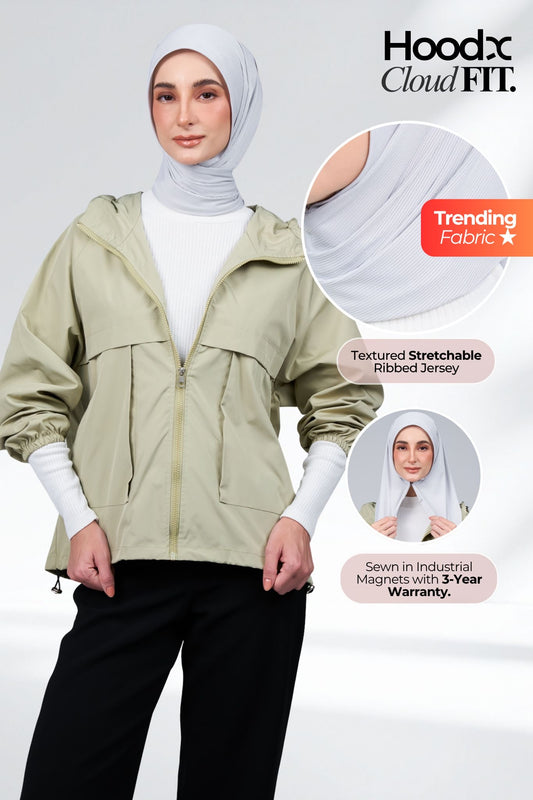 HoodX CloudFit in Silver