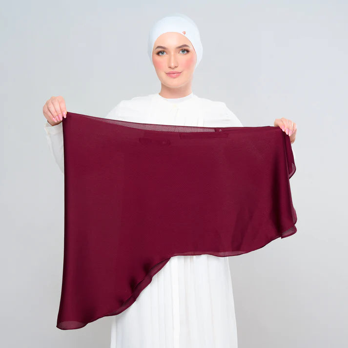 Instant Tag n' Go Butterfly | Textured Satin in Crimson