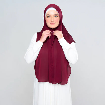 Instant Tag n' Go Butterfly | Textured Satin in Crimson