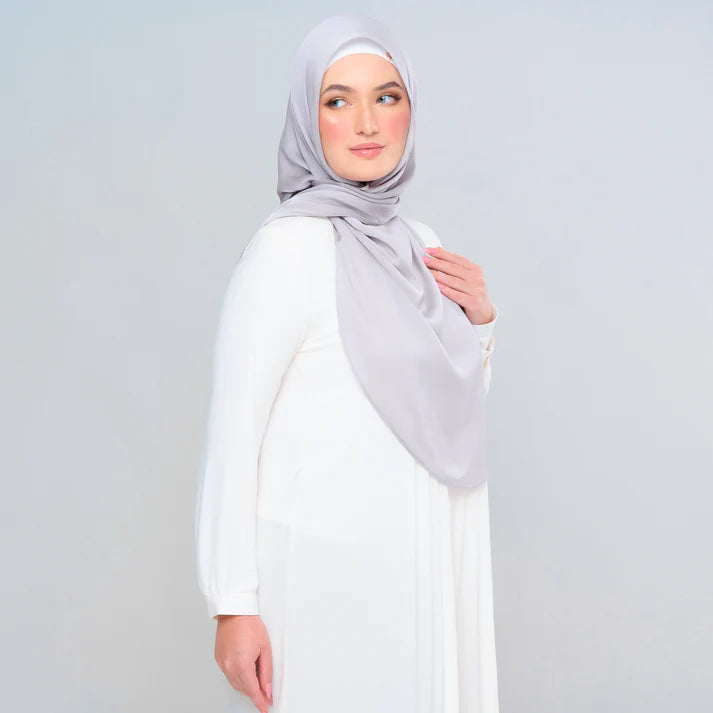 Instant Tag n' Go Butterfly | Textured Satin in Light Silver