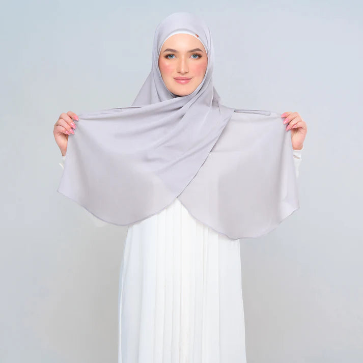 Instant Tag n' Go Butterfly | Textured Satin in Light Silver